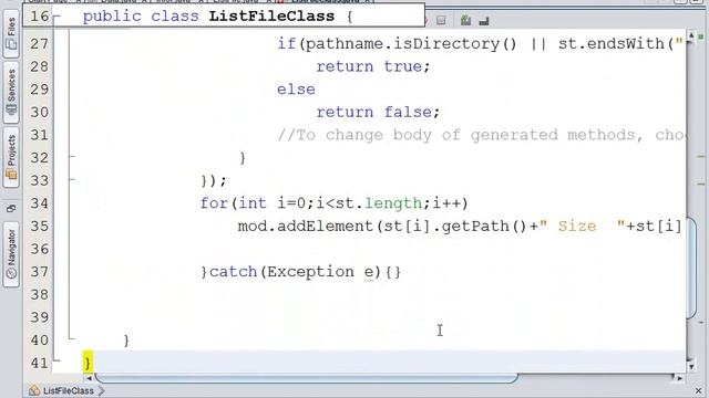 How to List all Files from all sub Directories in Java Netbeans смотреть онлайн