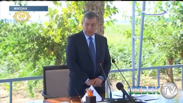 ШАВКАТ МИРЗИЕЕВ ЖИЗЗАХ ХОКИМИ ВА СОЛИКЧИЛАРНИ ИШДАН БУШАТДИ