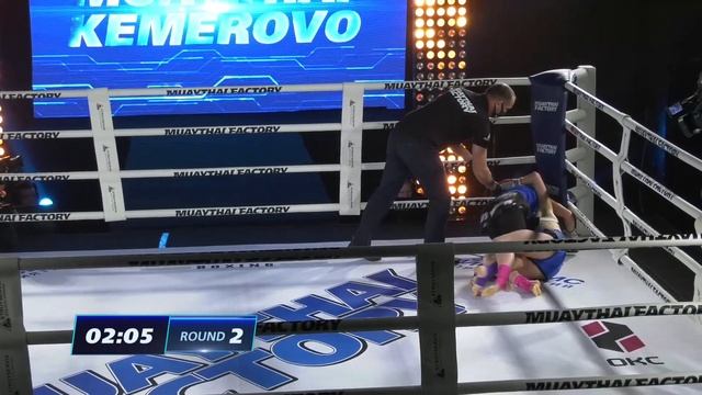 Muaythai Factory Кемерово 12.11.21 Видягина Дарья - Бахтерева Софья смотреть онлайн