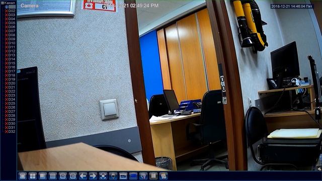Подключение видеокамеры к регистратору NVR 167H и настройка оборудования