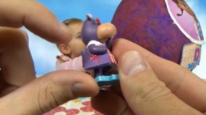 Доктор Плюшева огромное яйцо с сюрпризом открываем игрушки Giant surprise egg Do