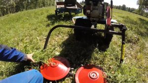 Косилка ЗАРЯ это не тример HUTER