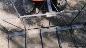 #76. Самодельная волокуша к мотоблоку. Размеры.