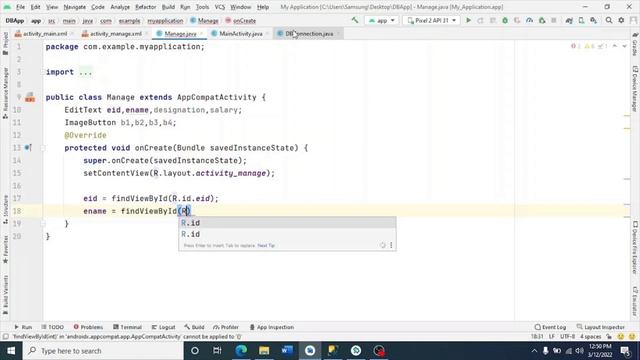 Android Programming: Learn Android Database Application with SQL Server in one hour - Full_Course