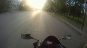 Июньский денёк на CBR600RR часть 2 - через весь Междуреченск