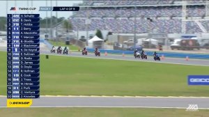 Crazy Motorcycle Race: MotoAmerica Twins Cup Race 1 at Daytona 2022