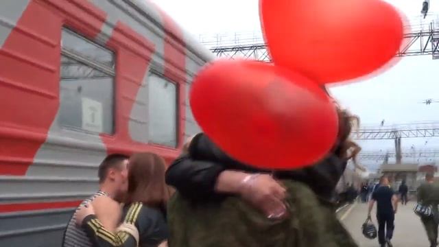 Дмб 2016. Дождалась парня из армии.