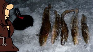 Ночная рыбалка на налима с жерлицами и донками, зимняя рыбалка день второй