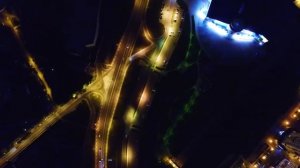 Ночной Белгород с высоты птичьего полета (Belgorod night bird's-eye view)