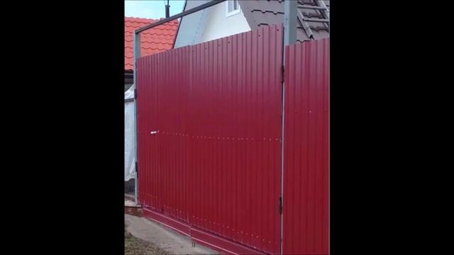 Заборы из проф настила и сетки рабица, ворота Магнитогорск смотреть онлайн