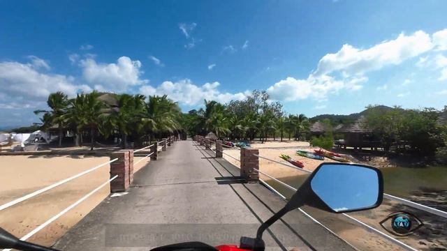 На байке по дорогам о. Паям. Бэкстейджи смотреть онлайн