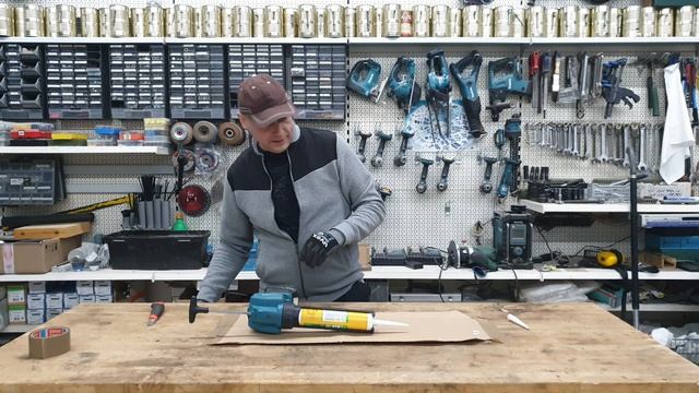 Makita Akku-Kartuschenpistole  Silikonspritze DCG180ZX Produkttest Vorstellung 4K UHD