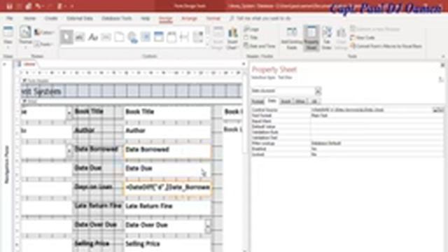 How to Create a Library Management System in MS Access - Full Tutorial смотреть онлайн
