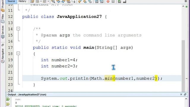JAVA PROGRAMMING TUTORIAL 11 JAVA MATH CLASS FUNCTION