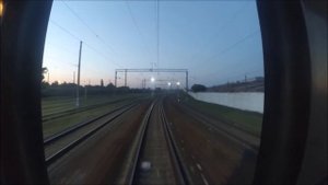 Утренний Воронеж(Придача-Отрожка-Воронеж 1) из хвоста поезда 155С Анапа-Москва 17.07.2016