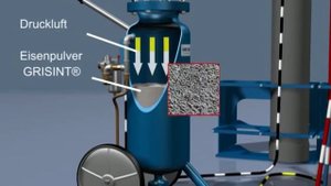 Принцип работы флюсовой резки на примере резака AC 41 Messer