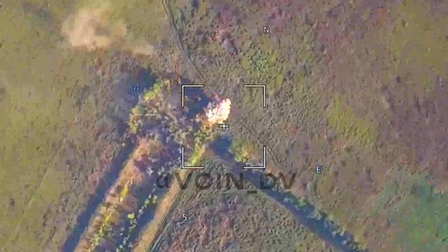 Уничтожение бронетехники ВСУ при очередной попытке наступления
