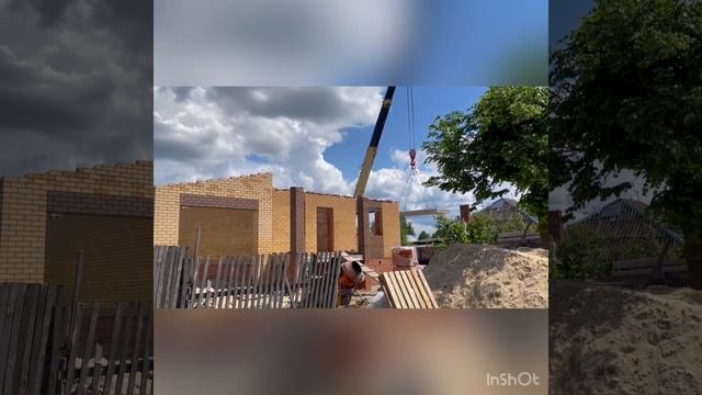 Завершено строительство за 3 месяца дома 116 кв. м. с гаражом 48 кв. м. и террасой 25 кв. м РМЭ Лай