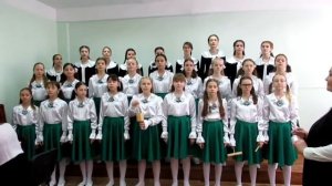Детский хор "Изумруд" Ю.Тугаринов "Пойду ль, выйду ль я"