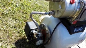 Замена фланца на насосной станции AL-KO 3500 Inox