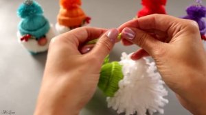 ? ГНОМИКИ ИЗ ПРЯЖИ ? Funny Yarn Gnomes ?