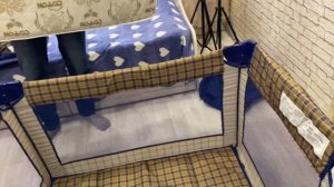 Обзор Манеж кровать Kolcraft 3 в 1