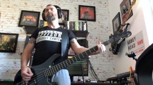 Sandberg California VM4 Oliver Riedel Signature - Pickup-Sounds (Rammstein Bass Cover)