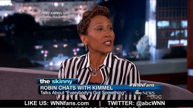 Robin Roberts Visits 'Jimmy Kimmel Live!'