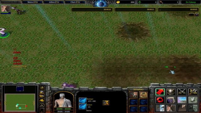 Warcraft III: TFT - Naruto Battle Royal - 44 - 4v3 Nerovnost? смотреть онлайн