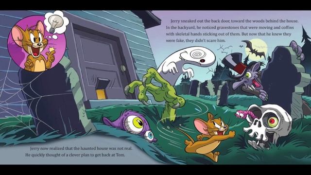 Tom and Jerry Read Along Story book, Read Aloud Story Books, Tom and Jerry - Fright Night смотреть онлайн