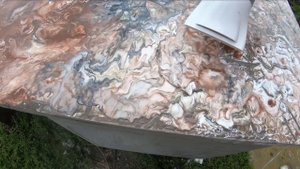 Мраморный стол своими руками!
