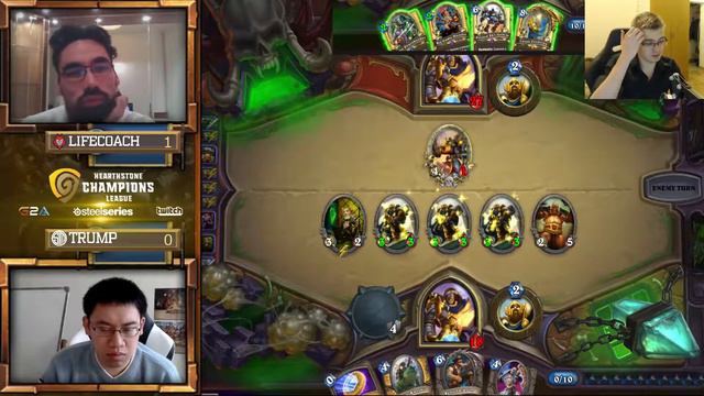 Hearthstone Champion League 3 - 2: Lifecoach - Trump