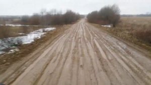 Дорога Сонково - Кр.Холм точнее её отсутствие !!! Едем на УАЗе