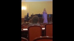 Вероника Урываева. М. Глинка. Люблю тебя, милая роза! Романс