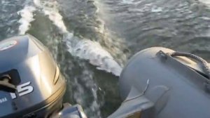 Yamaha 15 л.с. и лодка ПВХ Скат 360