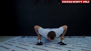 отжимание на упорах