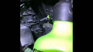 Вторая чистка радиатора печки средством Runway, Renault Grand SCENIC 3, 2010.