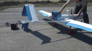 БПЛА  РОССИИ .  Испытание промежуточного прототипа БПЛА