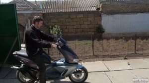 Тест лёгкого сцепления на Aprilia Area 51