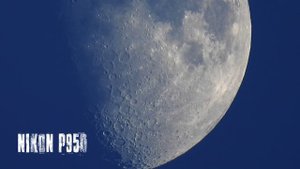 NIKON P950 - ЛУНА