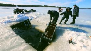Подлёдный лов ряпушки. Опыт “Кала я марьяпоят“