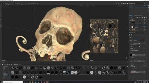 Lets Texture a Skull Chalice in Substance Painter and Blender