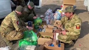 Гуманитарная помощь которую доставили на Донбасс в рамках 10-й гуманитарной миссии.