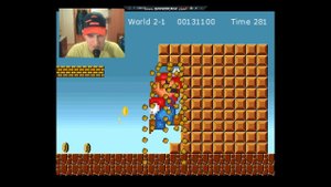 Мега Марио крушит всё! — Прохождение "Super Mario Bros. DDX"(№2)