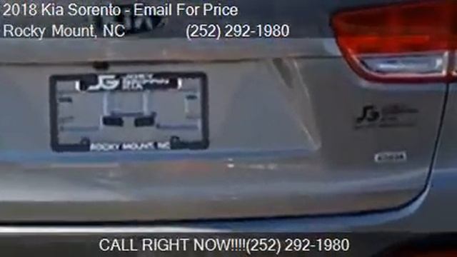 2018 Kia Sorento LX 4dr SUV for sale in Rocky Mount, NC 2780 смотреть онлайн