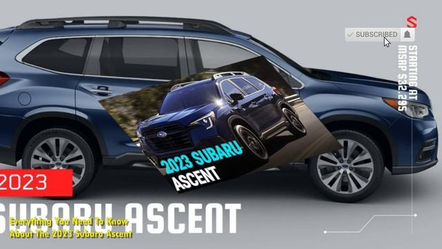 BEST CARS 2023 - Everything You Need To Know About The 2023 Subaru Ascent смотреть онлайн