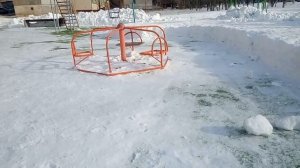 Караганда, 8 февраля 2020 г. После буранов