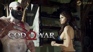 God of War 4 Kratos & Freya Vacation Mod PC Steam Stream 1080p