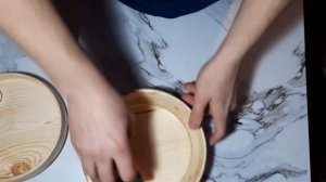 Покрываю тарелки из дерева маслом Belinka oil "food contact"