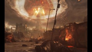 Ядерный взрыв в Call of Duty Modern Warfare Remastered.